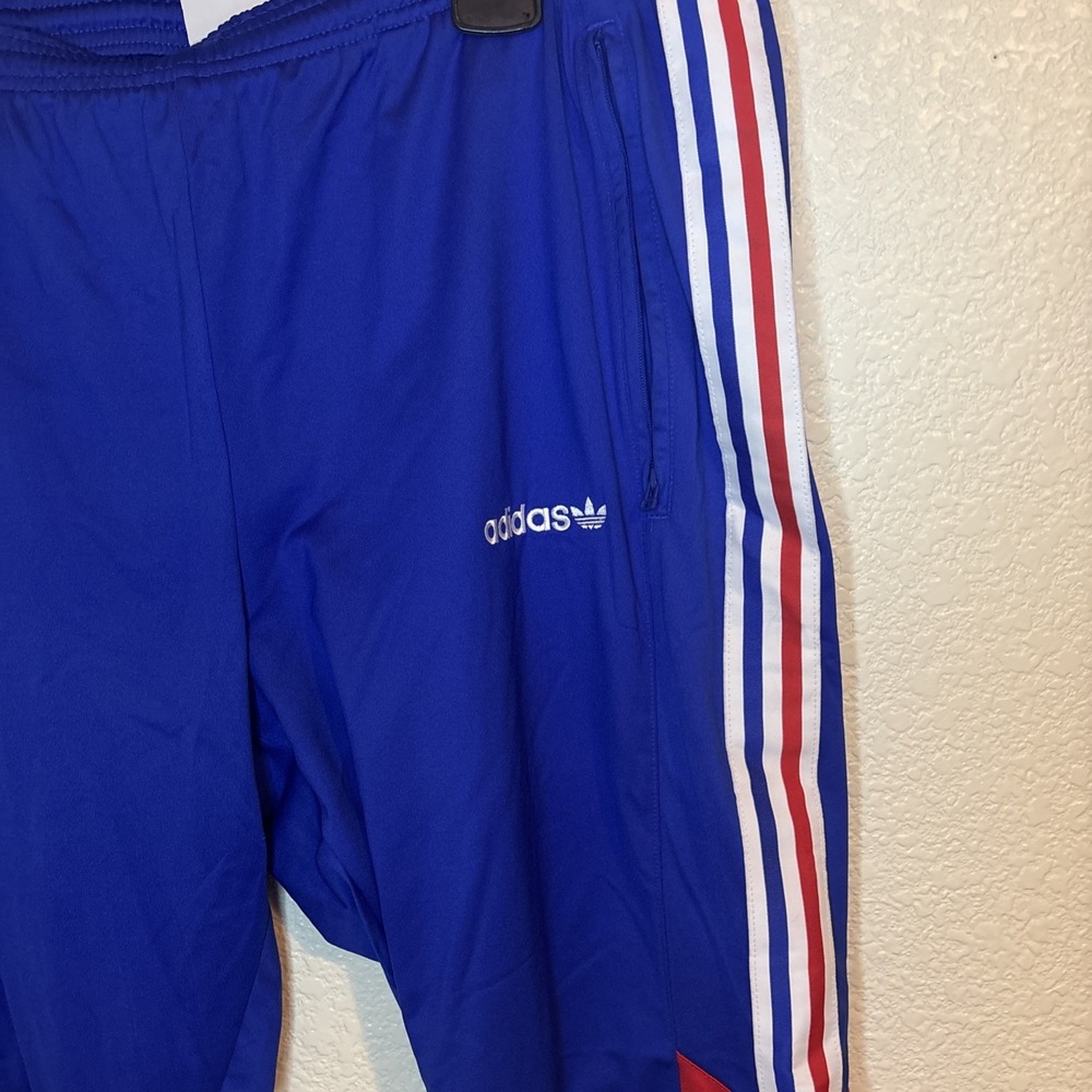 Vintage Adidas Joggers‎ Aloxe Small 3 Stripes USA Joggers Soccer size XL - Picture 5 of 16